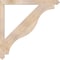 Ekena Millwork Funston Arts & Crafts Smooth Bracket, Douglas Fir, 3 1/2"W x 48"D x 48"H BKT04X48X48FST03SDF - alternate 4